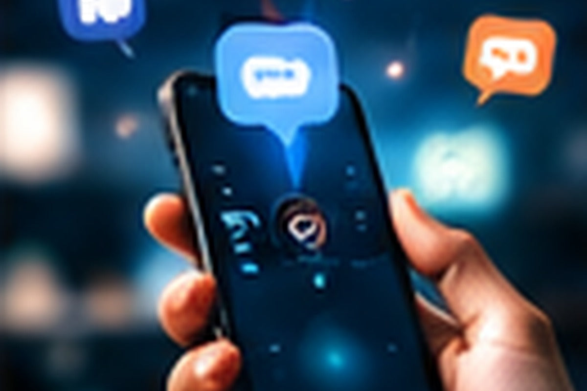 Social content on a phone representing one idea repurposed across a week