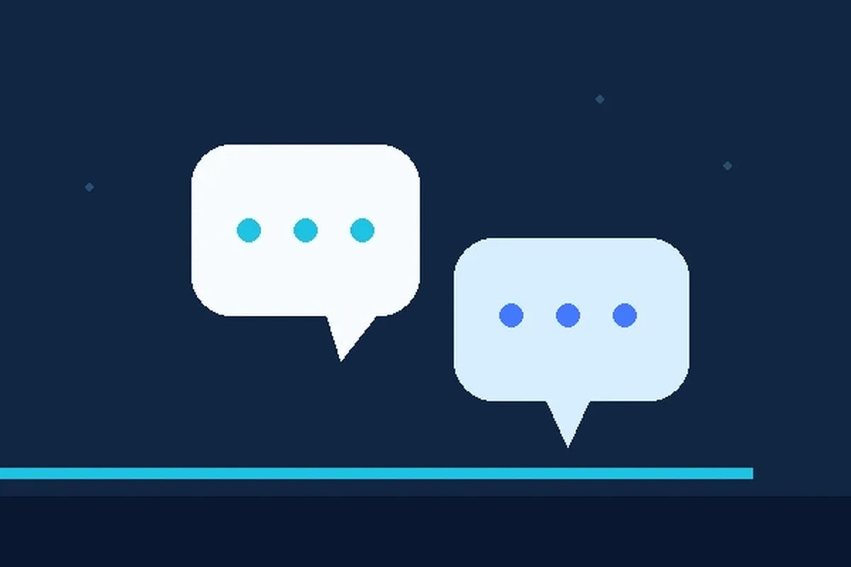 Conversation bubbles representing genuine social media engagement for small business