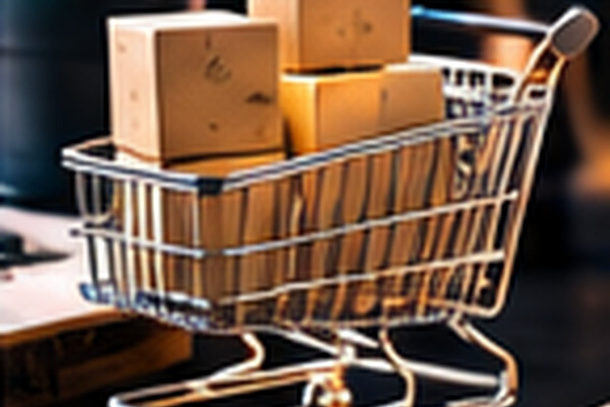 Shopping cart representing conversion questions and purchase friction